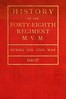 History of the Forty-Eighth Regiment M. V. M. During the Civil War